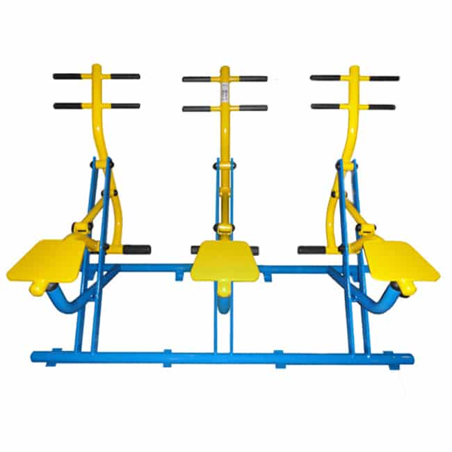 Simulador de Cavalgada Triplo - Flex Equipment