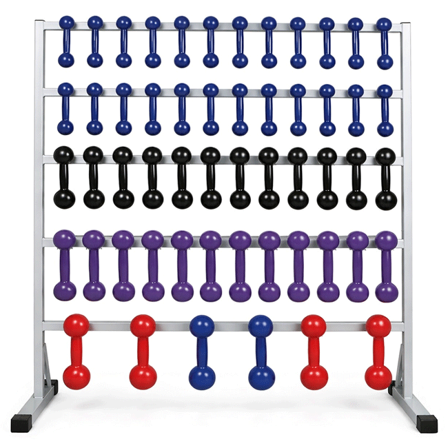 Estante para Halteres 4 Andares - Flex