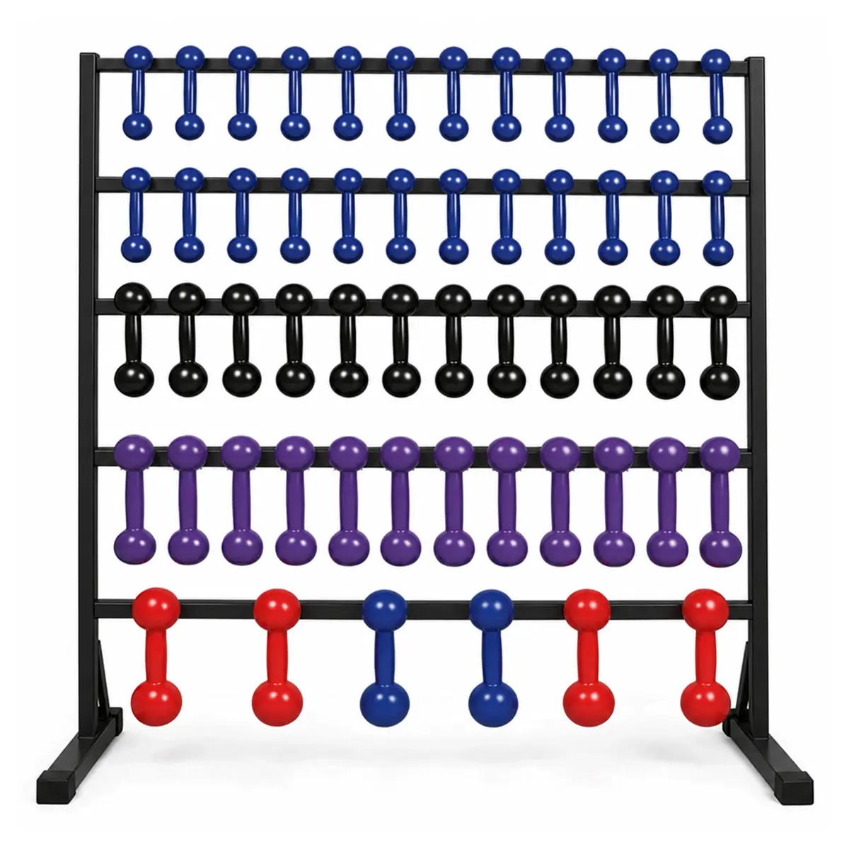Estante para Halteres 4 Andares - Flex Equipment