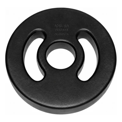 Anilha Olímpica Vulcanizada – Acessórios Fitness