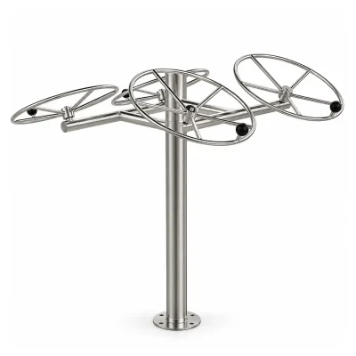 Roda Diagonal Dupla INOX – Ar Livre INOX