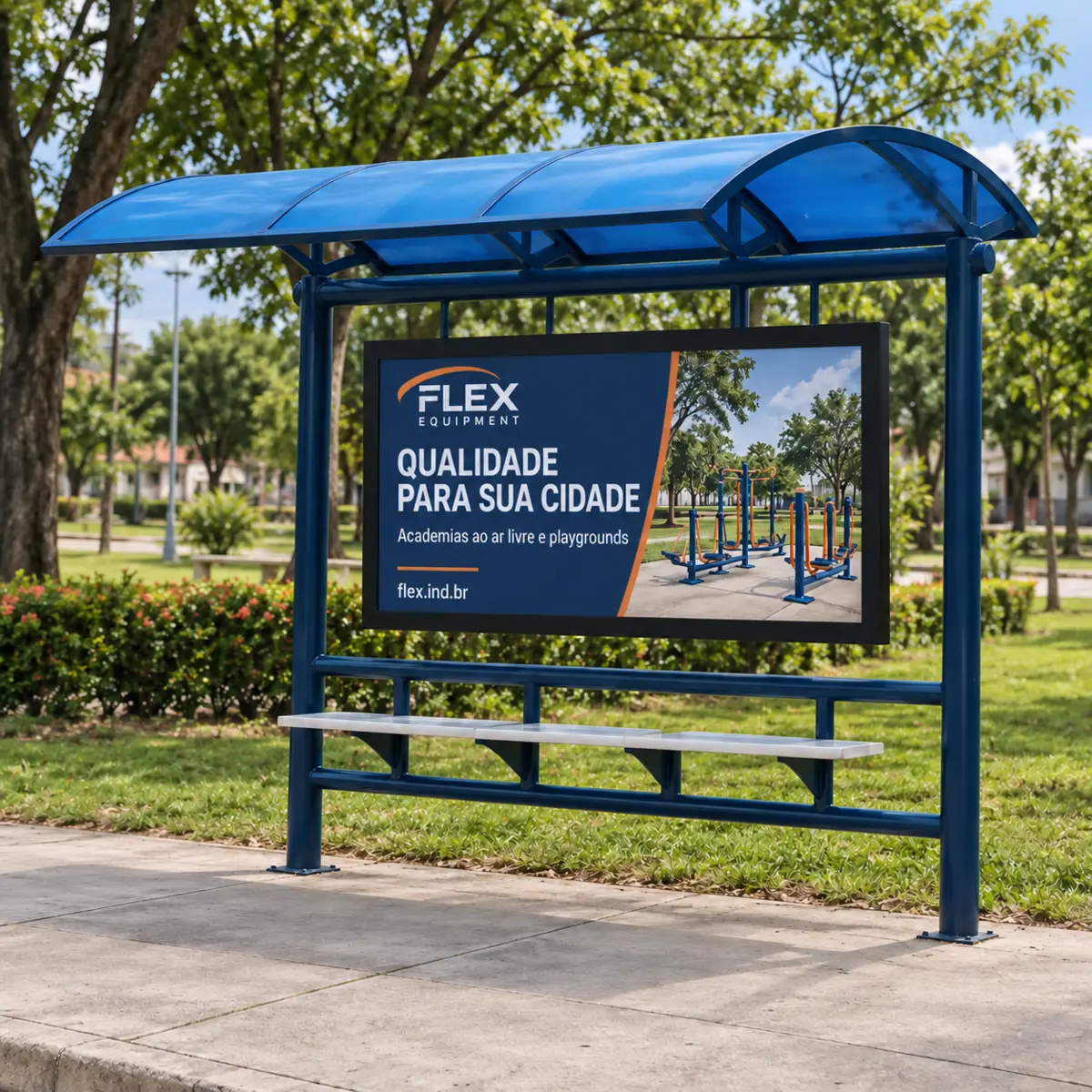 Ab11 – Abrigo de ônibus - Flex Equipment