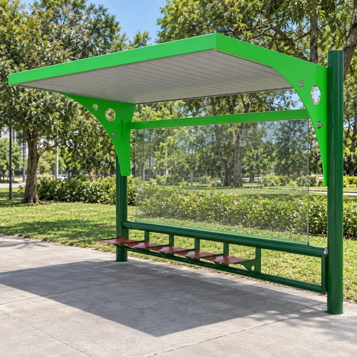 AB09 – Abrigo de ônibus - Flex Equipment