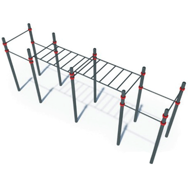 MULTI-ESTAÇÃO CALISTENIA MONKEY BAR - Flex Equipment