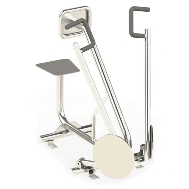 Remada sentada inox - Flex Equipment