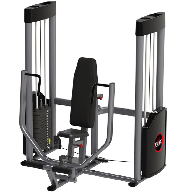 Supino Vertical / Chest Press Isolateral 2 torres - Flex Equipment