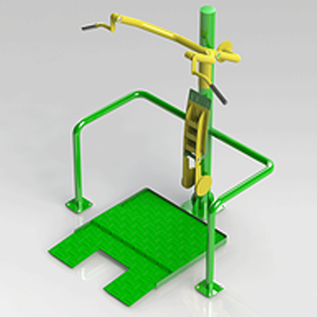 PUXADA ALTA SEM ELEVAÇÃO – HIBRIDO - Flex Equipment