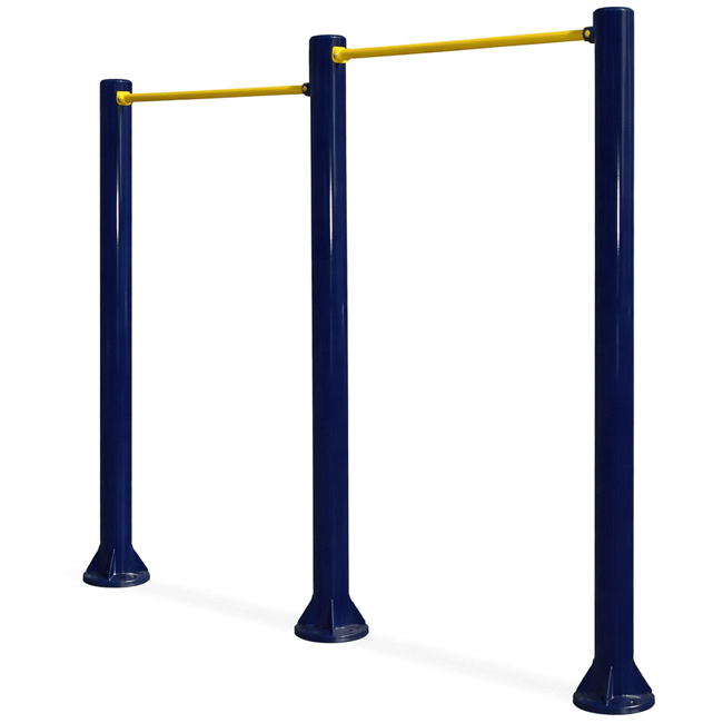 JOGO DE BARRAS 2 ALTURAS / BARRA HORIZONTAL DUPLA - Flex