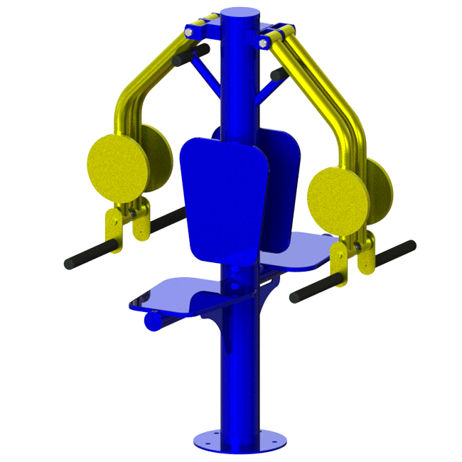 Adutor Abdutor de Braços DUPLO - Flex Equipment