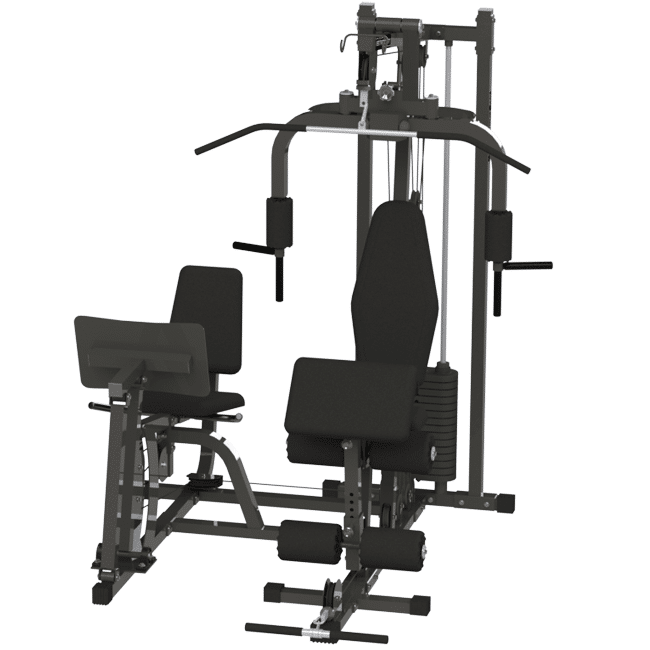 Multi Estação de Musculação com Leg Press 90Kg - Macsport 50 Cód MS35 -  8470 - TF Store