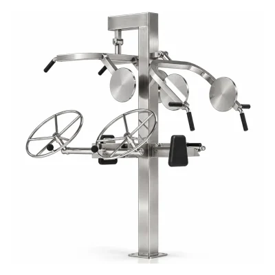 Multi-Estação PCD/PNE Necessidades Especiais INOX – Inox PCD PNE