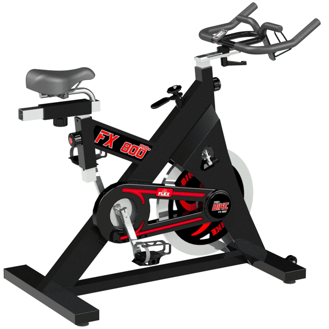 BICICLETA SPINNING FX 800 CORREIA E PAINEL - Flex Equipment