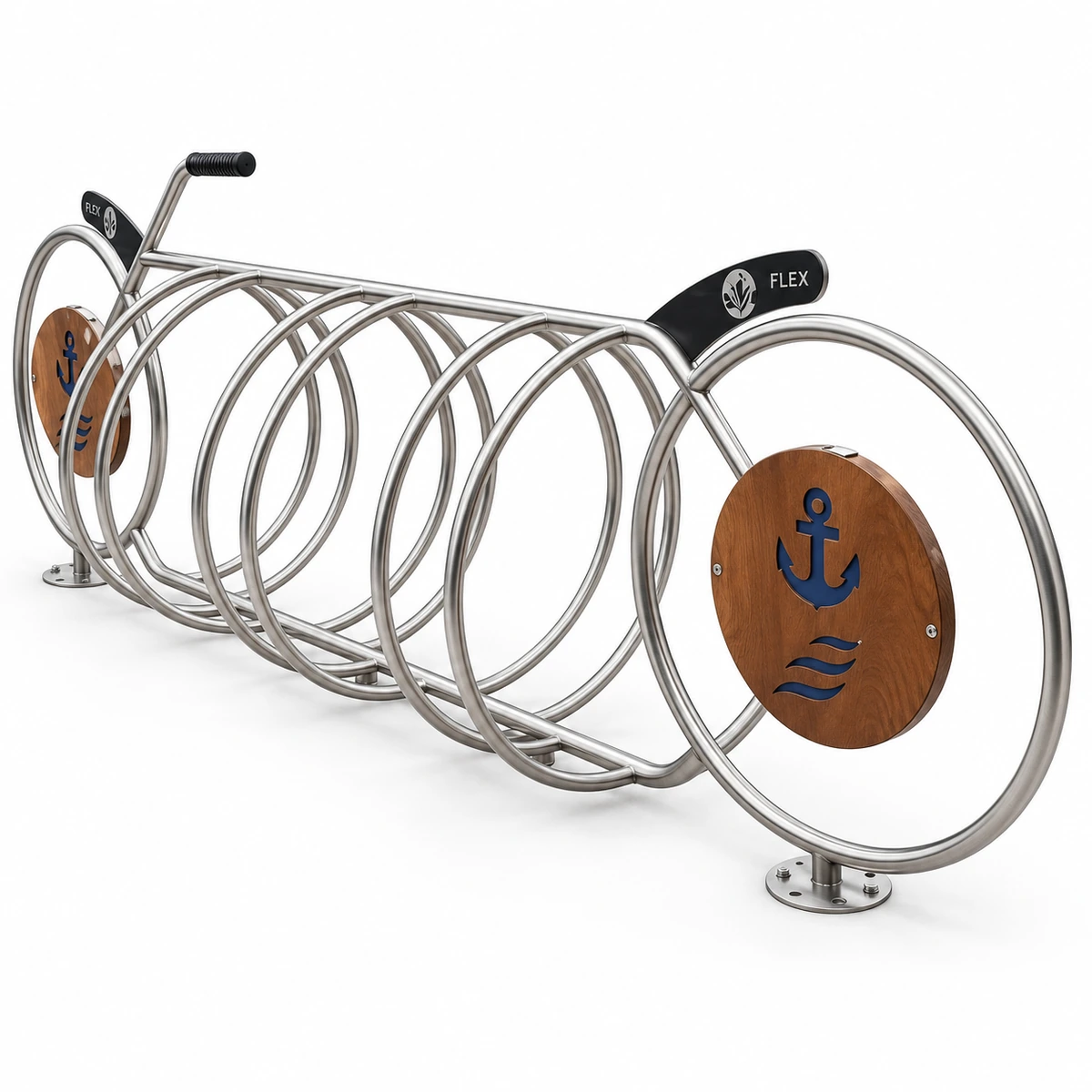 Bicicletario INOX FLEX - Flex Equipment