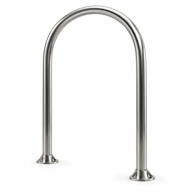 Bicicletario / Paraciclo U invertido M17-A INOX – Mobiliário Urbano