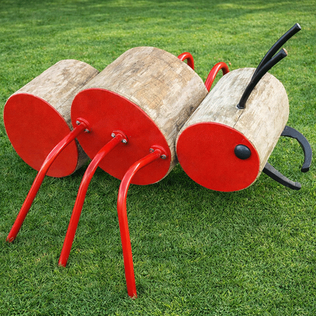 ANIMAL FORMIGA EM MADEIRA FIXO - Flex