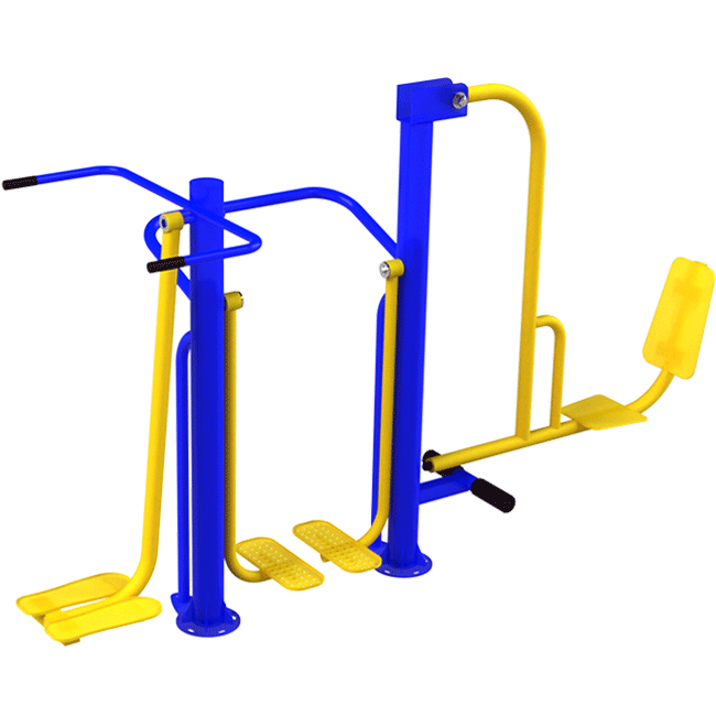 Simulador de Caminhada com Surf e Leg Press Conjugado – TRIX - Flex Equipment