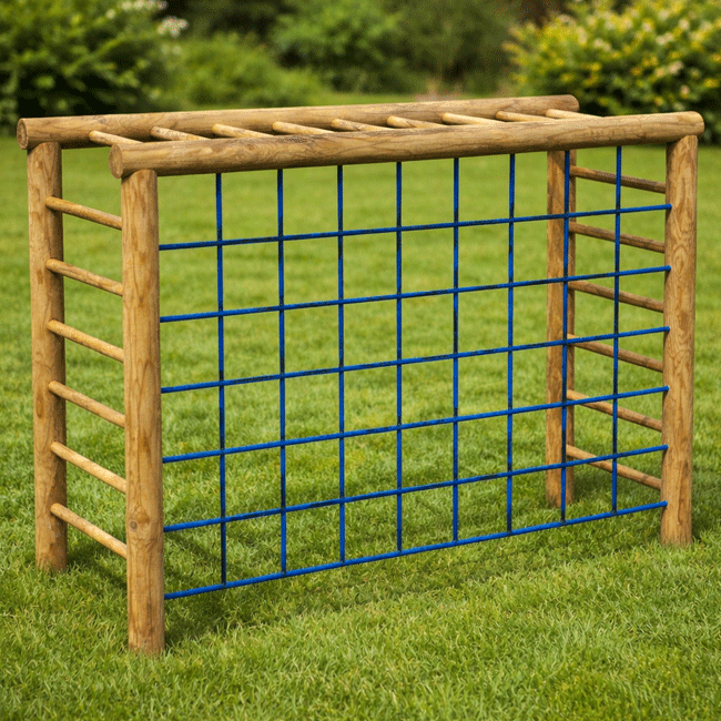 Escalada com escada e cordas - Flex