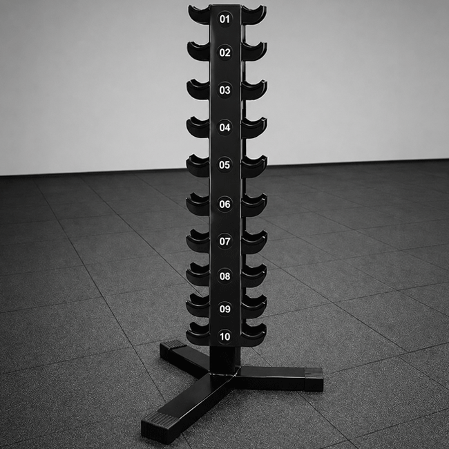 Suporte Torre 10 Pares de Halteres PREMIUM BLACK - Flex