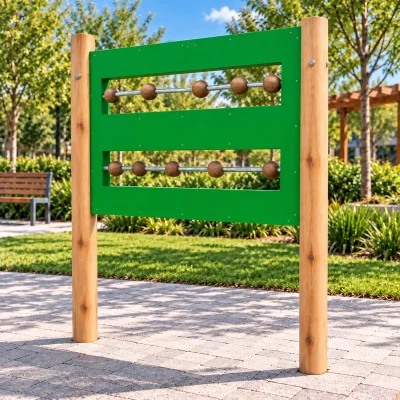 Painel interativo Ábaco - Playground Infantil