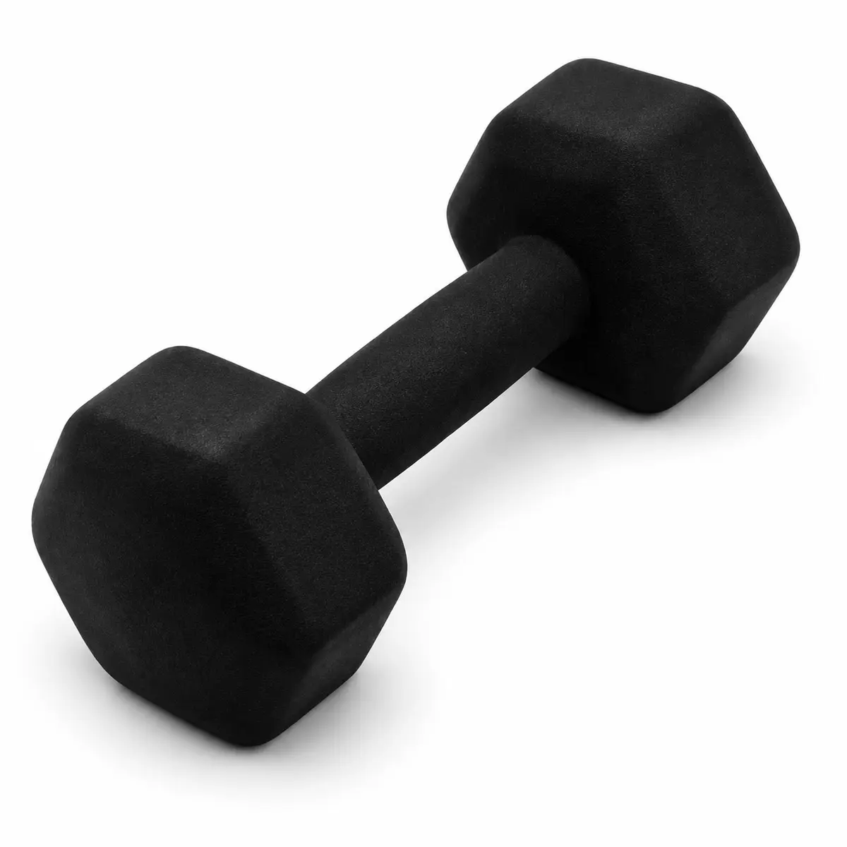 Halteres Sextavados Todo Emborrachado TX - Flex Equipment