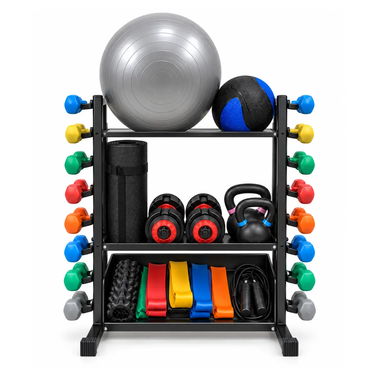 SUPORTE FUNCIONAL 3 ANDARES - Flex Equipment