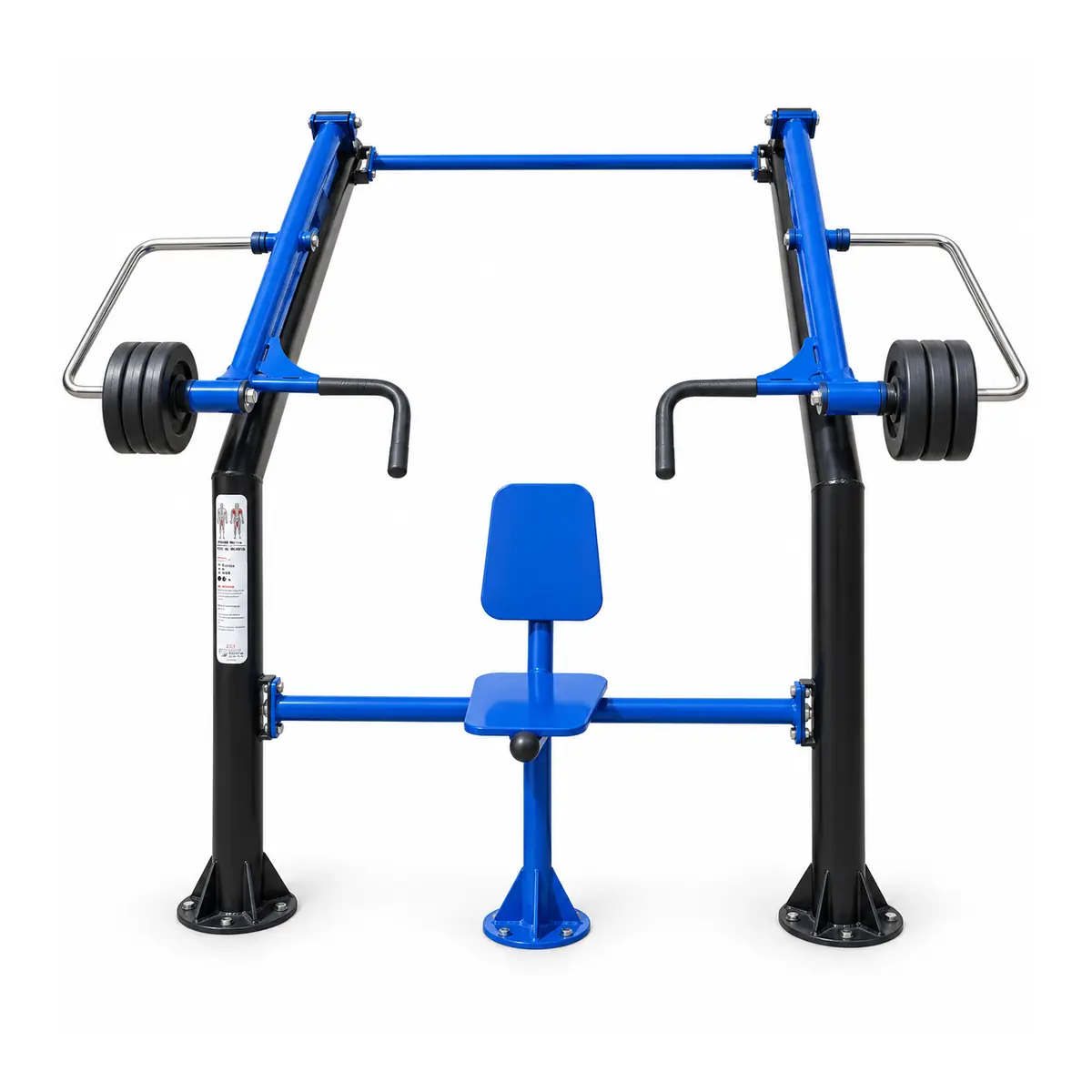 Desenvolvimento de Ombros – Ar livre com Pesos - Flex Equipment