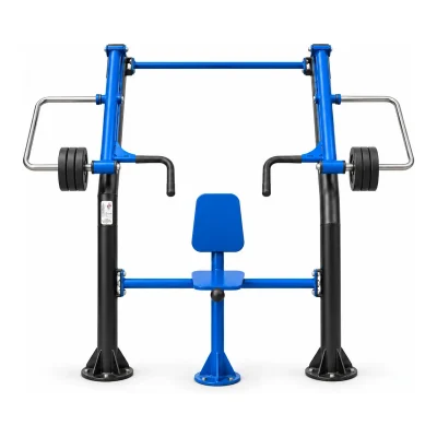 Chest Press Peito - Ar livre com Pesos - Ar Livre com Pesos